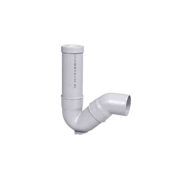 سیفون 110mm یک تکه سایلنت(بالوله 125x600mm)